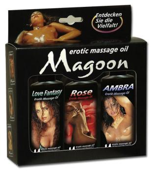 3er Set Massage-Öle 100 ml